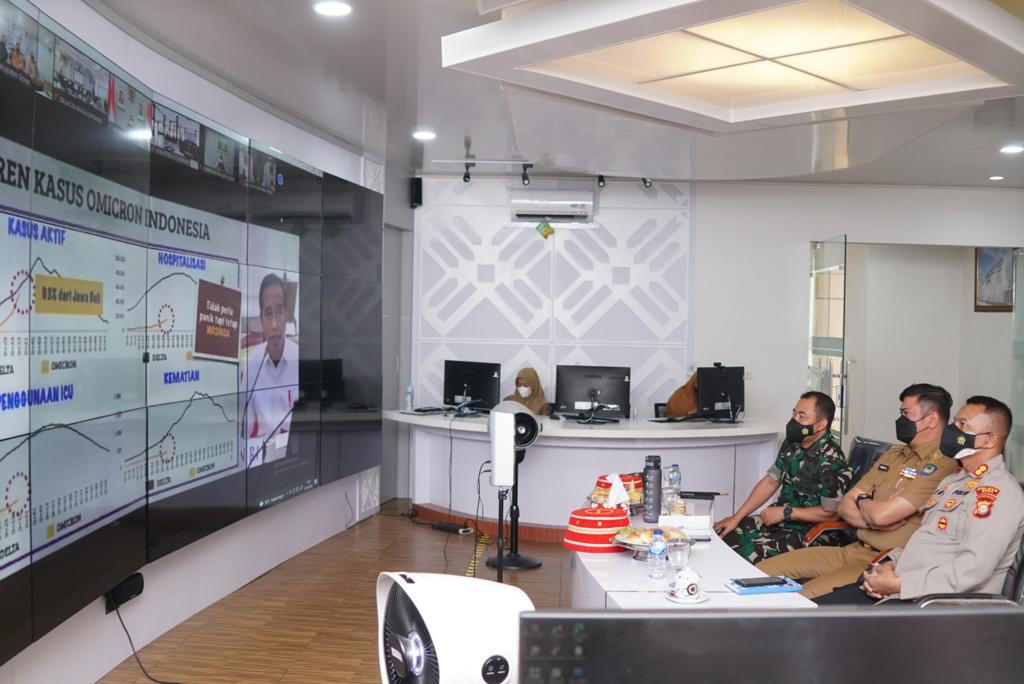 Tekan Penularan Omicron, Bupati Adnan Dorong Percepatan Vaksinasi dan Penegakkan Prokes